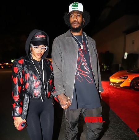 Teyana Taylor with her husband Iman Shumpert.